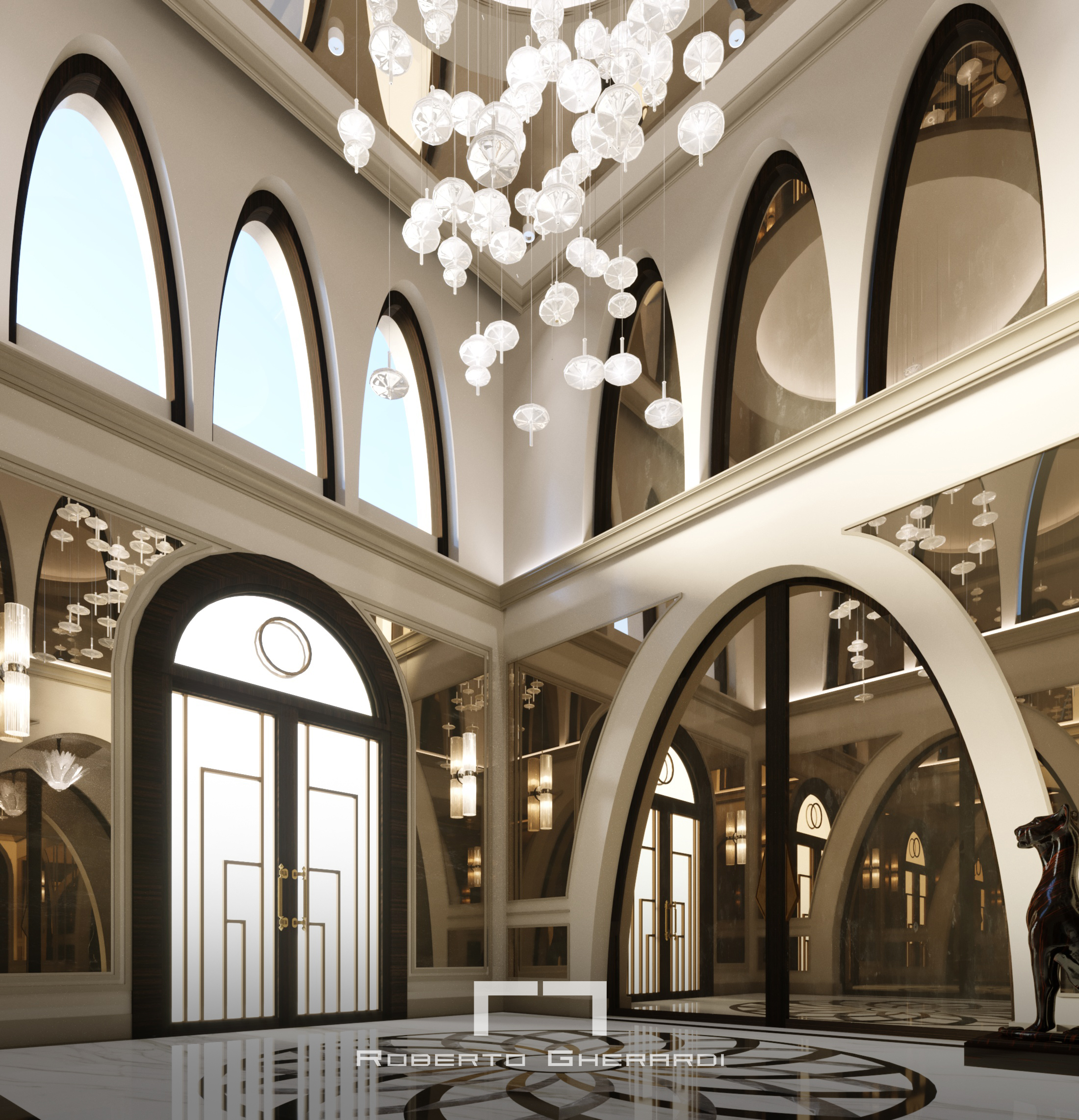 当代经典别墅丨沙特阿拉伯利雅得-11