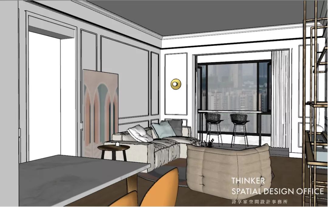 诗享家设计 | 简约混搭江山樾,温馨舒适迎接新生命-21