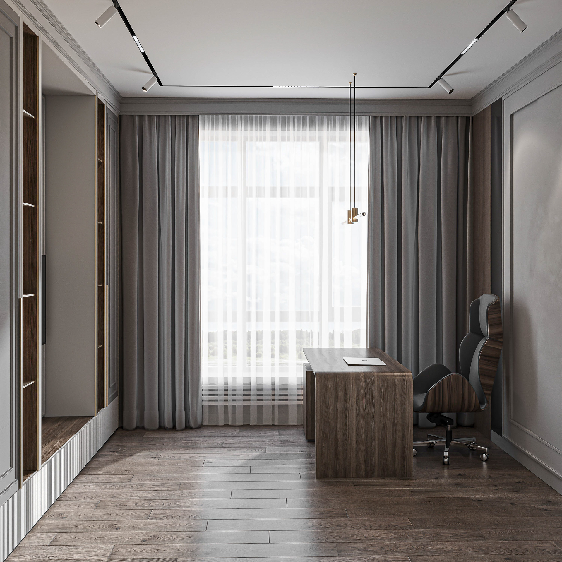 220平米两层住宅室内设计-28