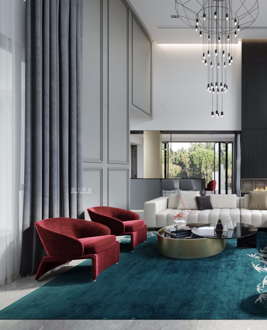 东莞上河居别墅 舍下空间-8