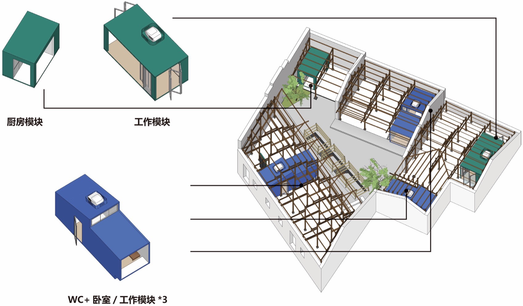坯房插件家丨中国景德镇丨众建筑 + 刘克成设计工作室-240
