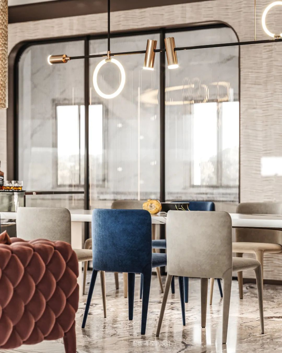 东晖·龙悦湾 · 现代轻奢风格的精致室内设计丨中国杭州丨彭世曦空间设计-71