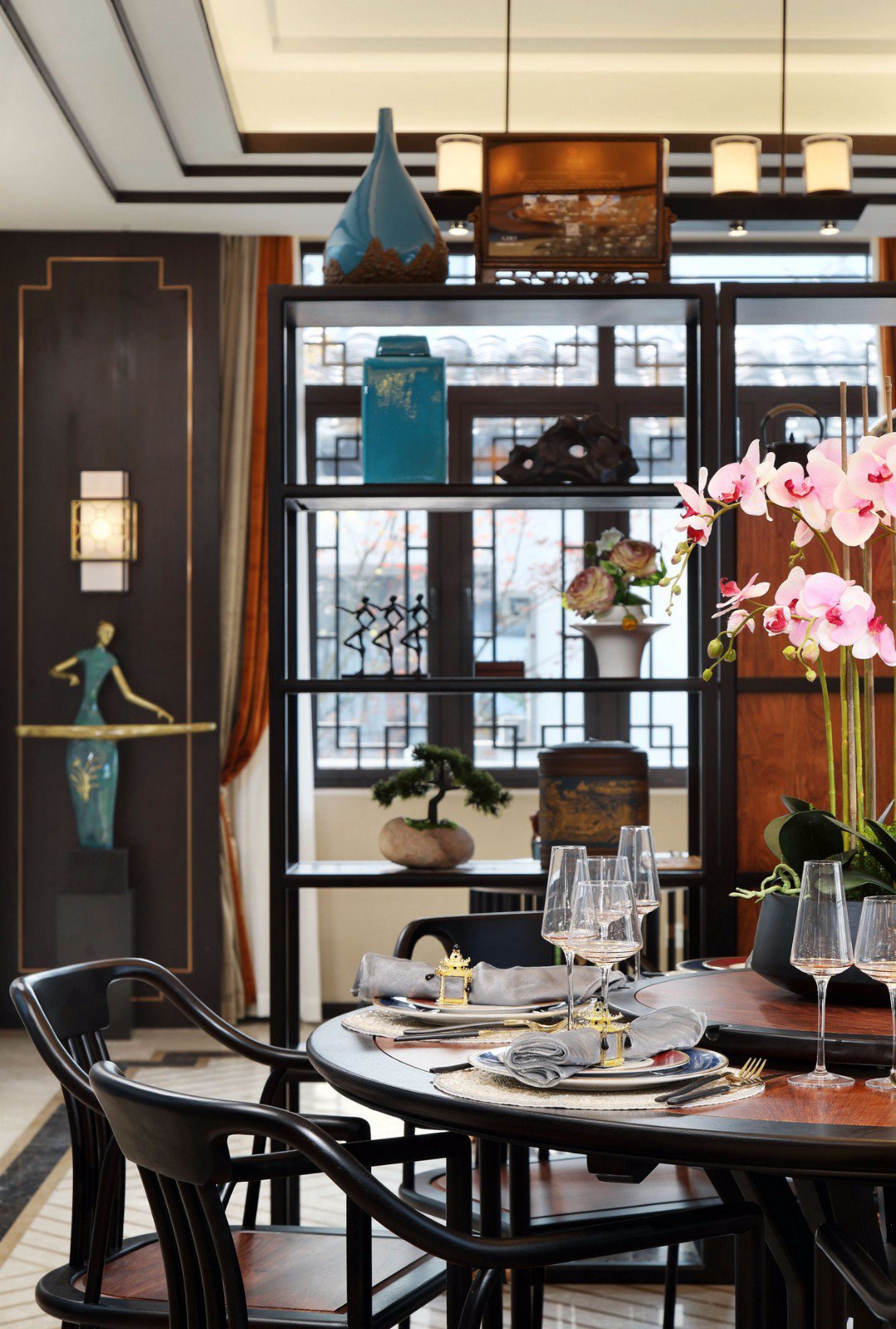 南通九里兰亭别墅·掬翠园  奕尚空间设计-14