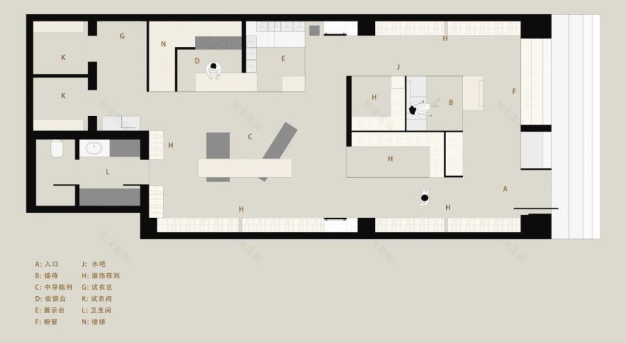 李 coco Studio丨中国临沂丨bnb design 山东本白空间建筑设计咨询有限公司-75