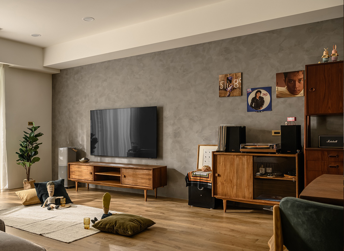 89㎡现代简约风餐厅改休闲区设计-20