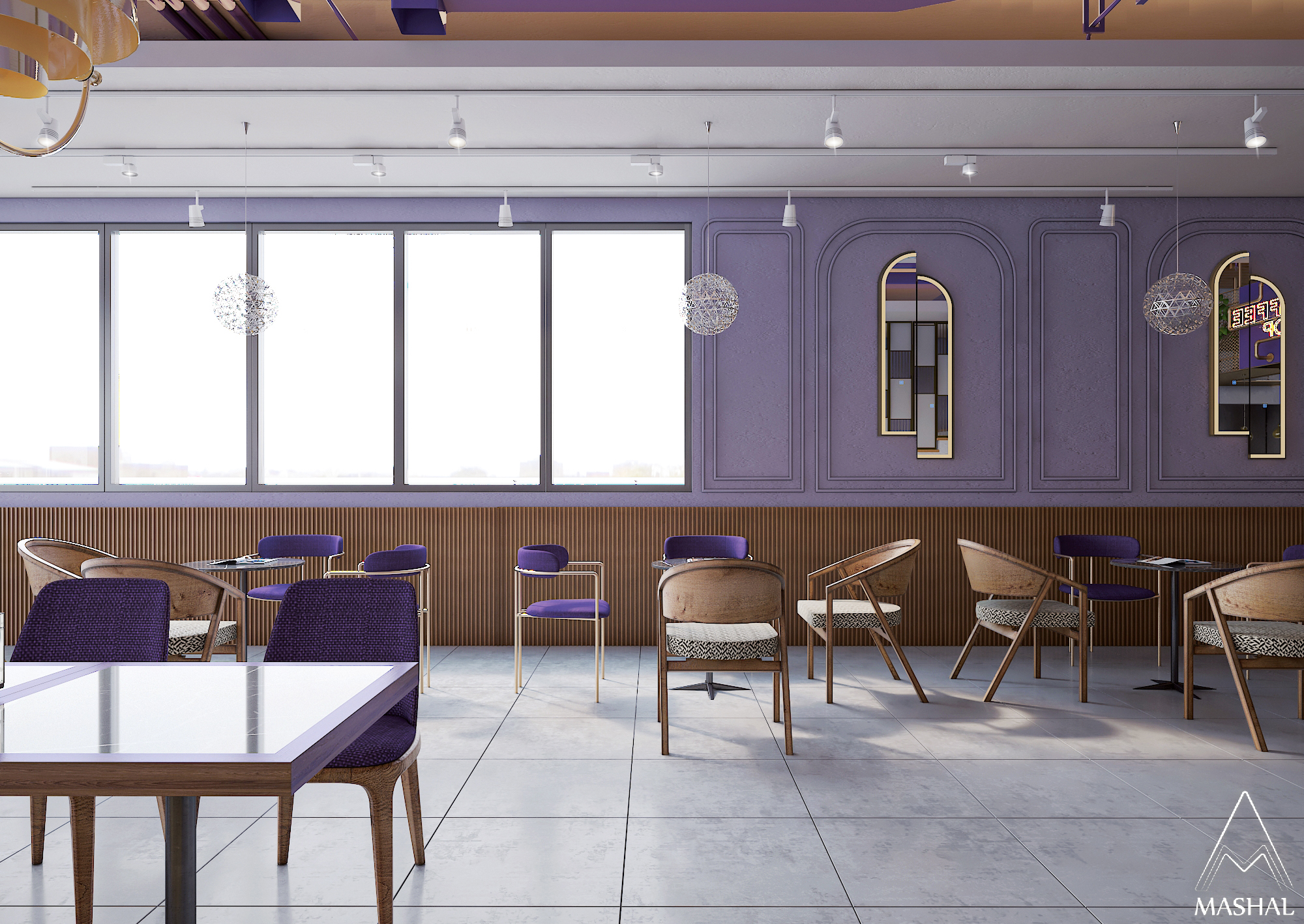 Coffee shop - Interior design-6