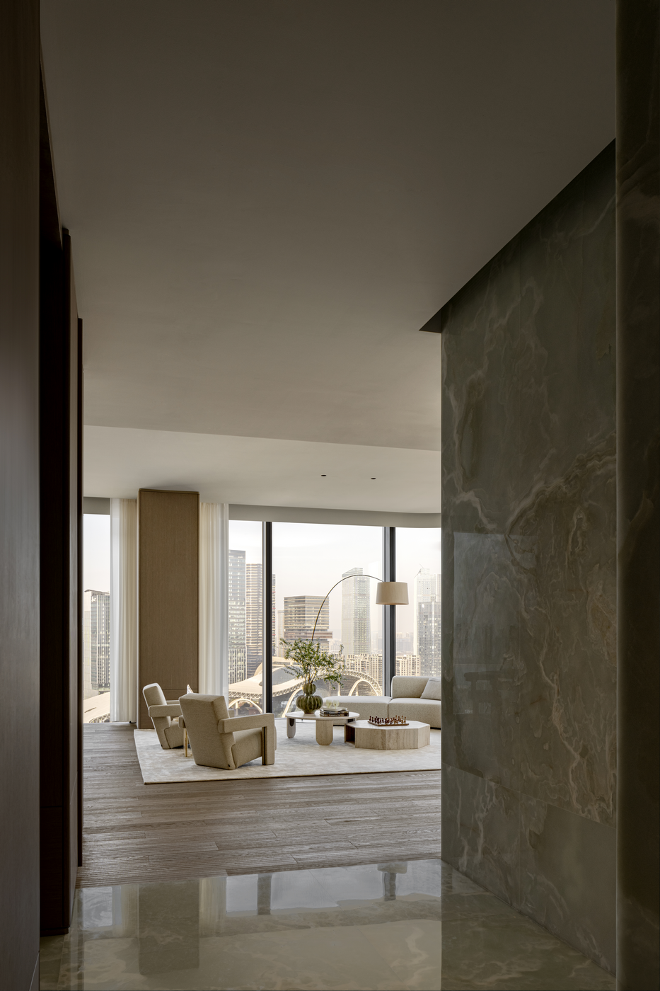 杭州海威·安铂中心「青玉」样板间丨中国杭州丨Amber 98,于舍 Yu Studio（于昭）-13