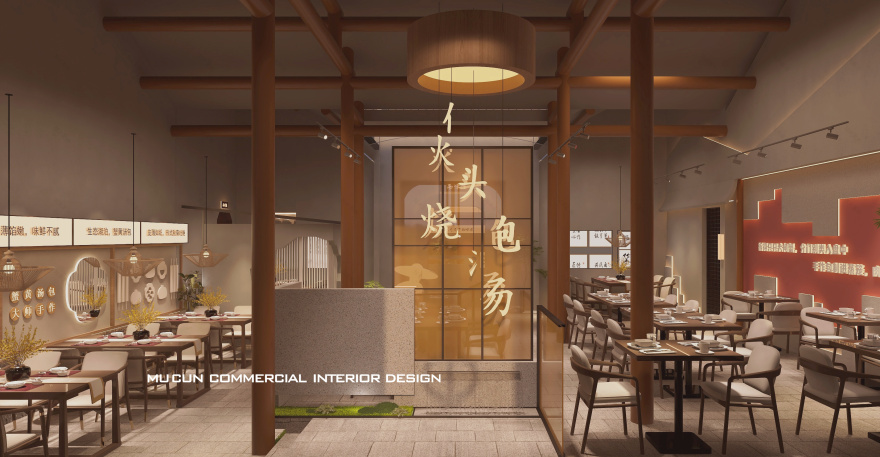 镇江 300 平蟹黄汤包展厅装修设计丨中国镇江-34