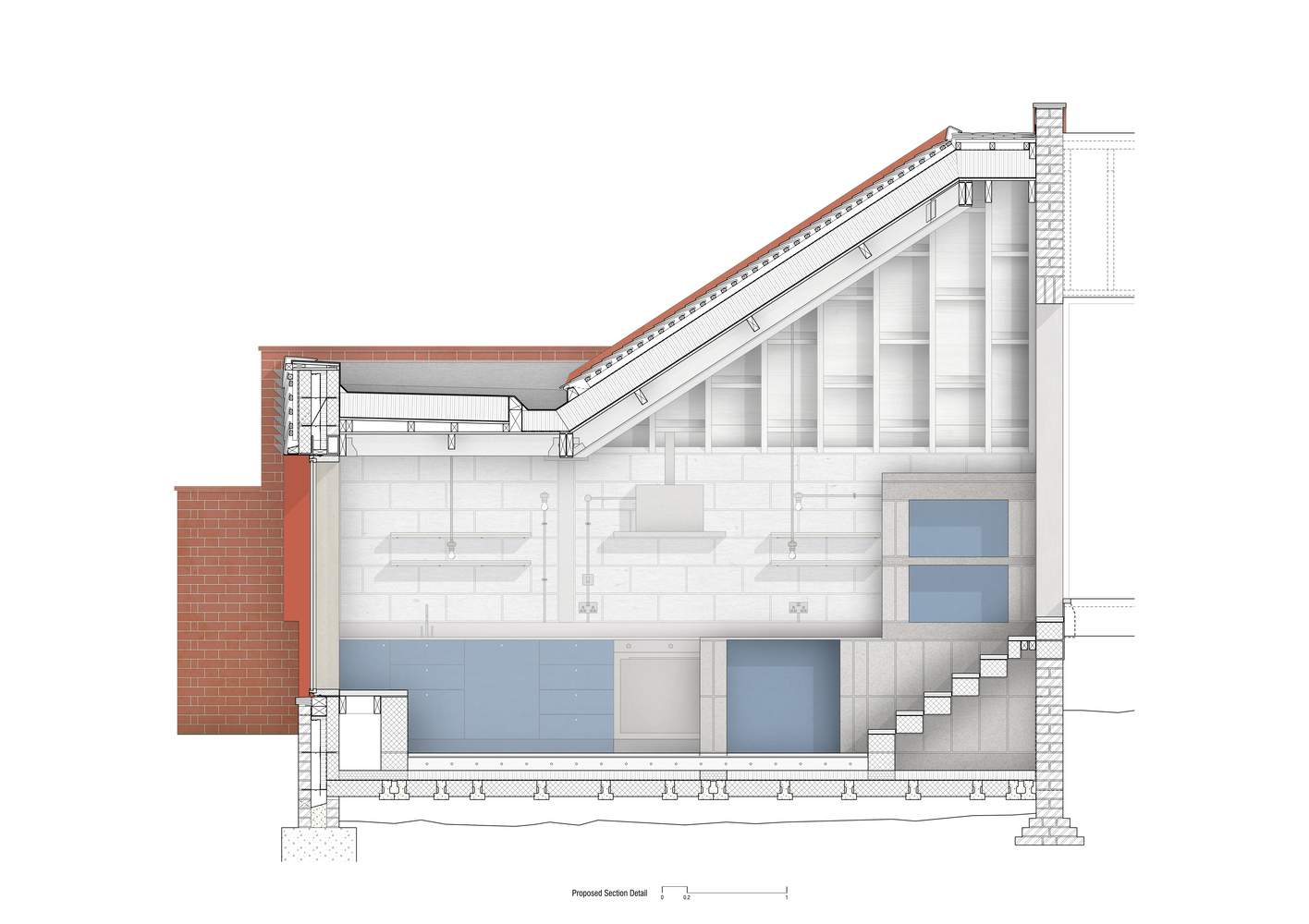 伦敦维克多利亚别墅精致后院扩展丨英国伦敦丨James Alder Architects-16