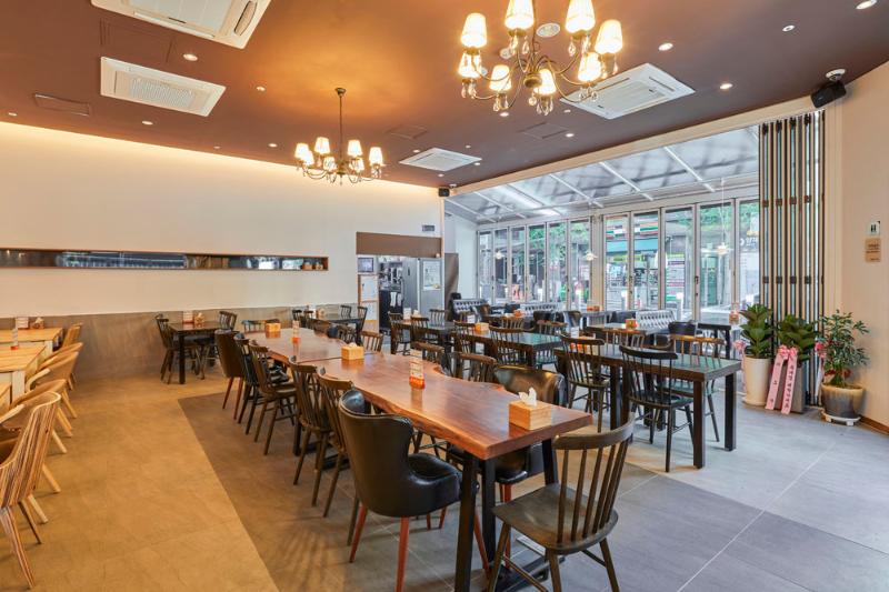 26 平极简餐厅设计 | 清爽氛围的餐饮空间-4