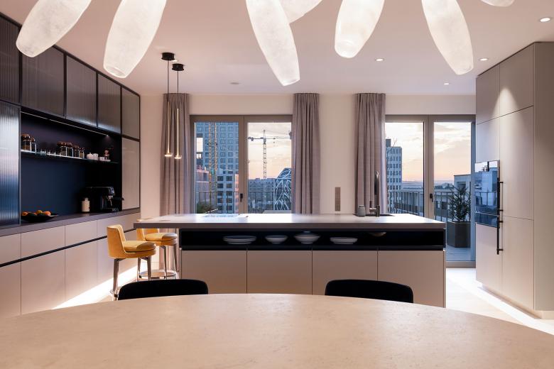 Ina Rinderknecht Interior Architecture丨Penthouse "Le Cerisier"丨卢森堡-12