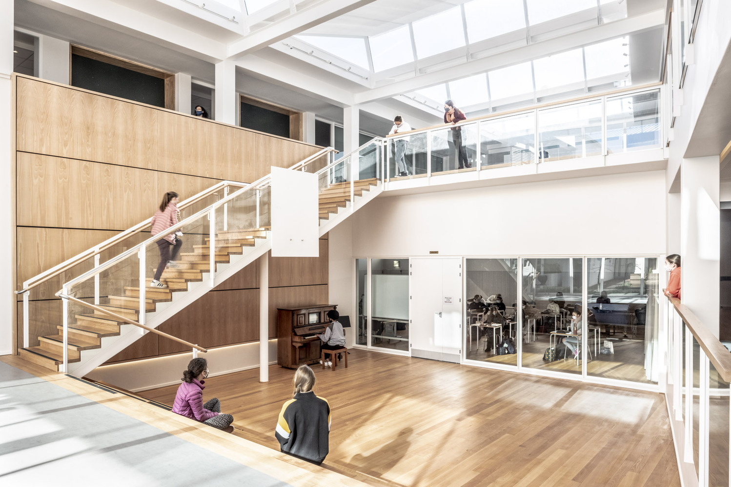 南非音乐学校的中庭扩建-18