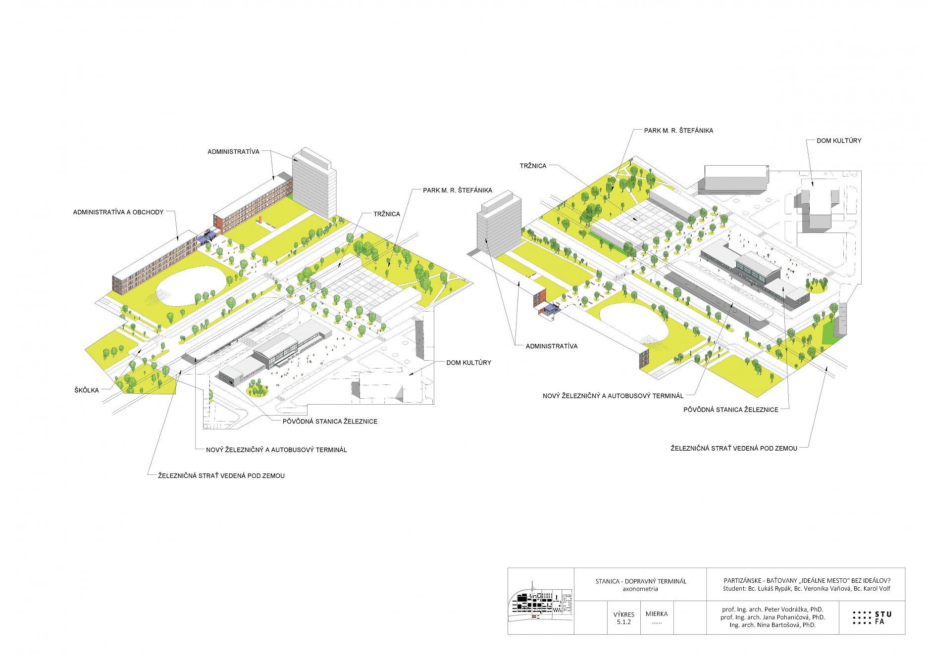 Partizánske  Baťovany工业区复兴设计方案丨斯洛伐克丨Bc. Lukáš Rypák等三人团队,与教授合作-76