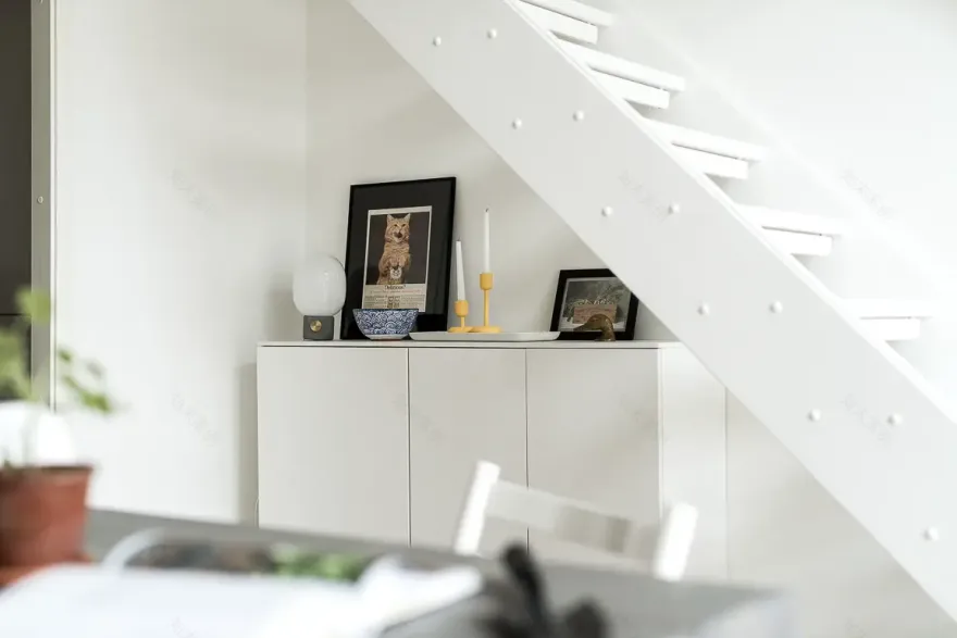 私密空间设计,59 平米公寓的优雅解决方案-8