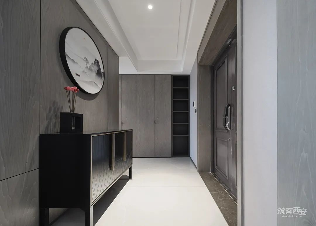 “哑”致拾光 · 现代简约大平层私宅设计丨中国西安丨陈辉设计-9