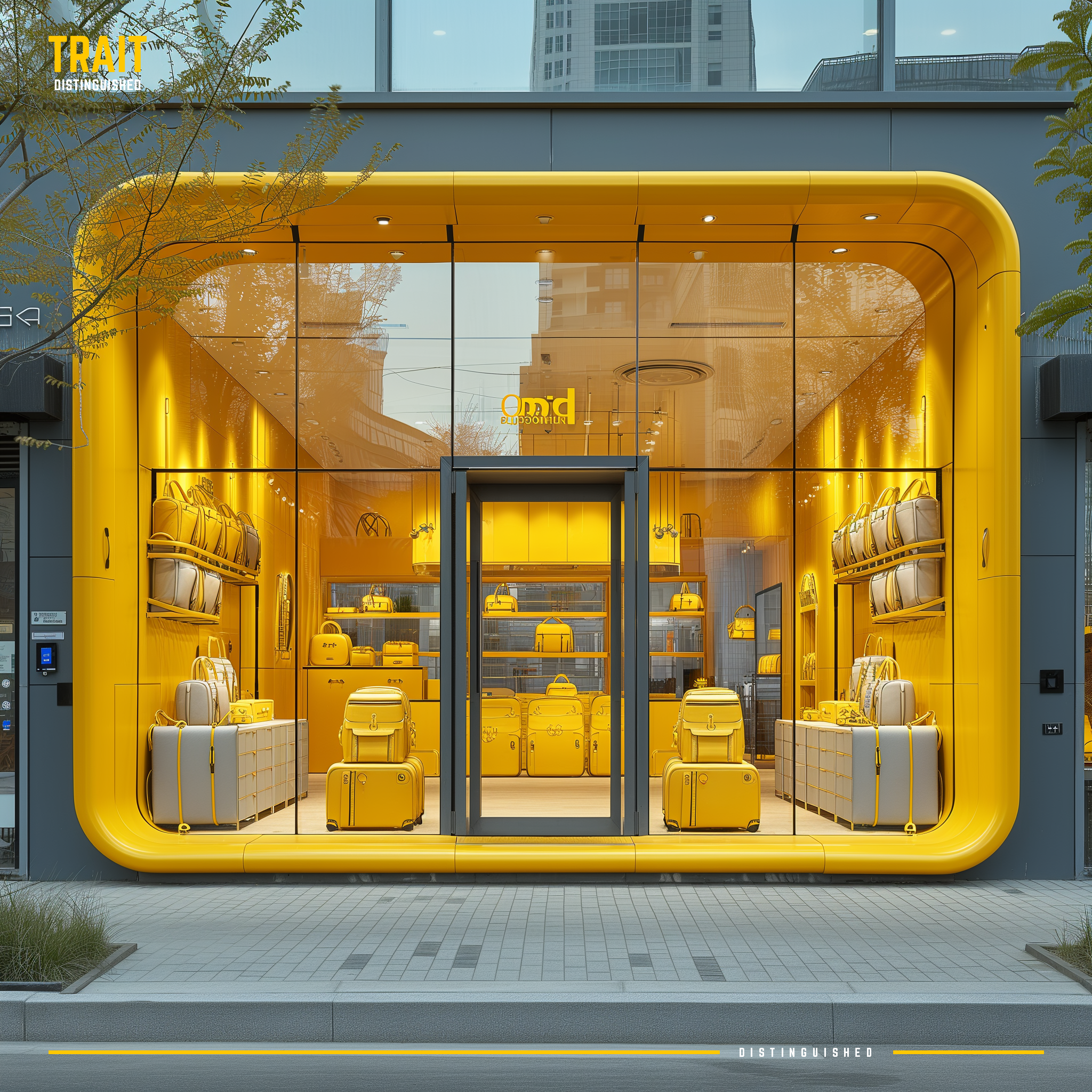 Yellow Pop-Up stores :: Midjourney-13