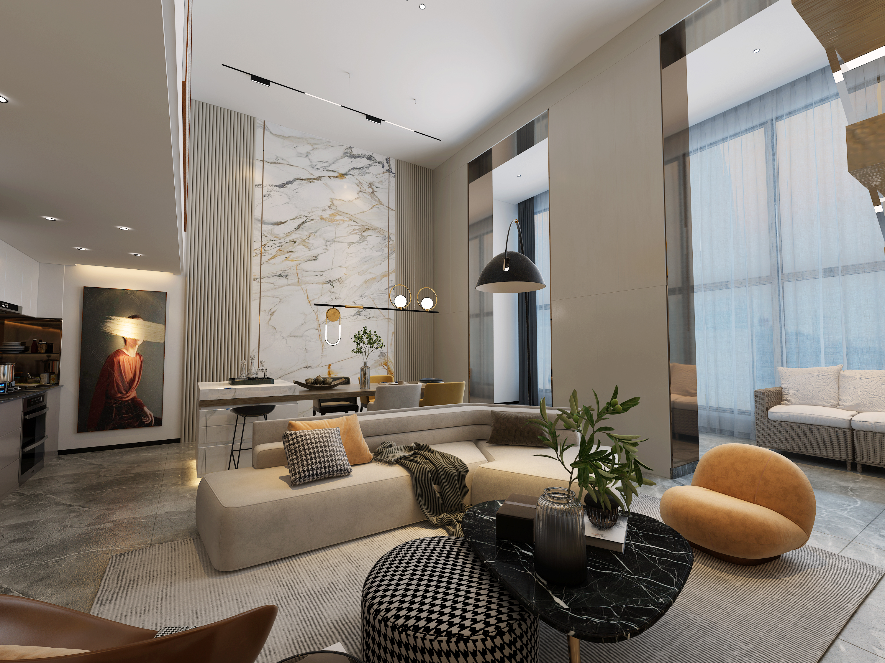 二人世界的轻奢风雅居-4