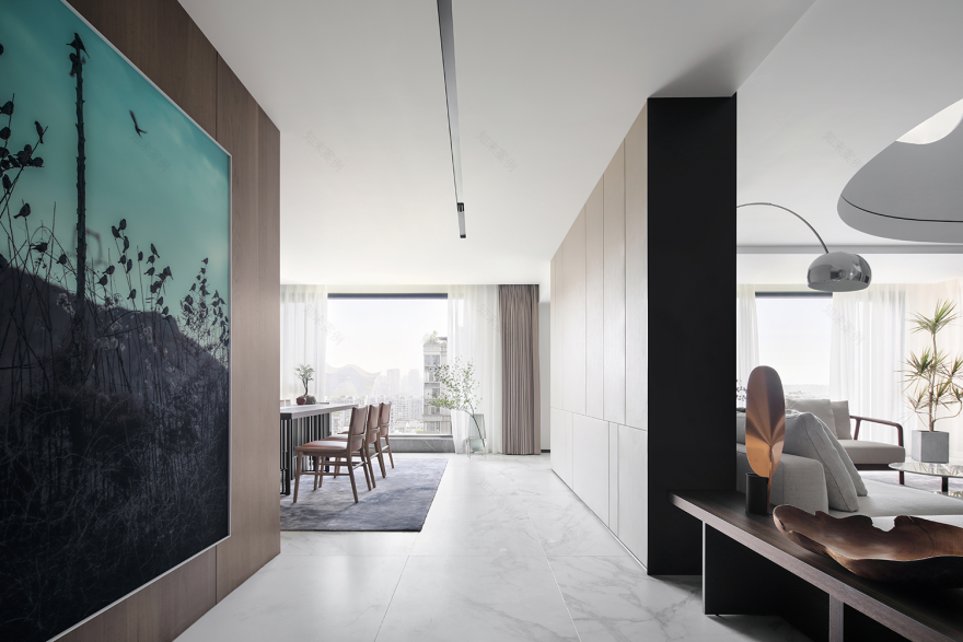 余颢凌新作|成都麓湖 330㎡ 大平层,书写温润与优雅-118