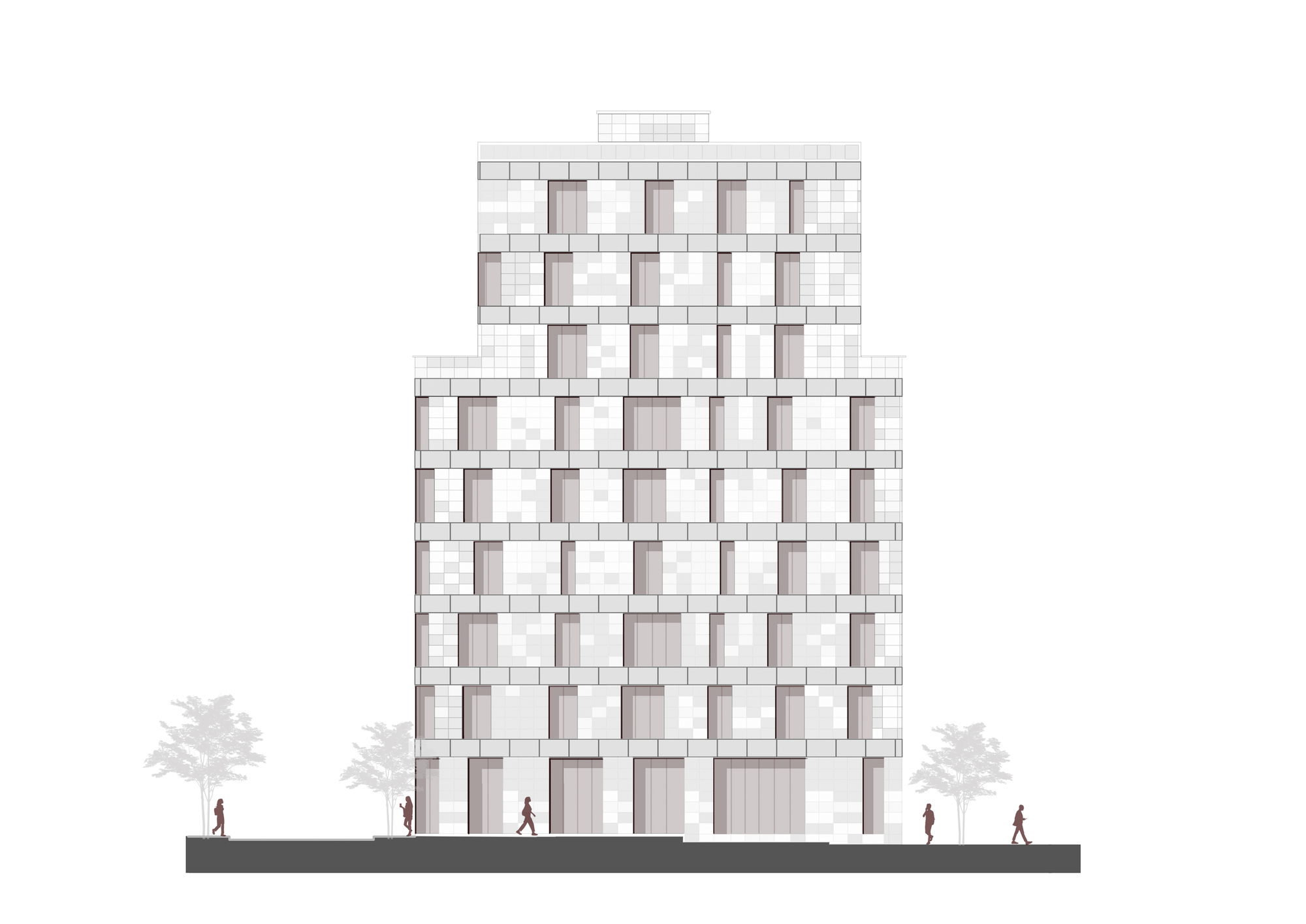 Golden Reflections 住宅楼丨阿尔巴尼亚地拉那丨A7 设计工作室-40