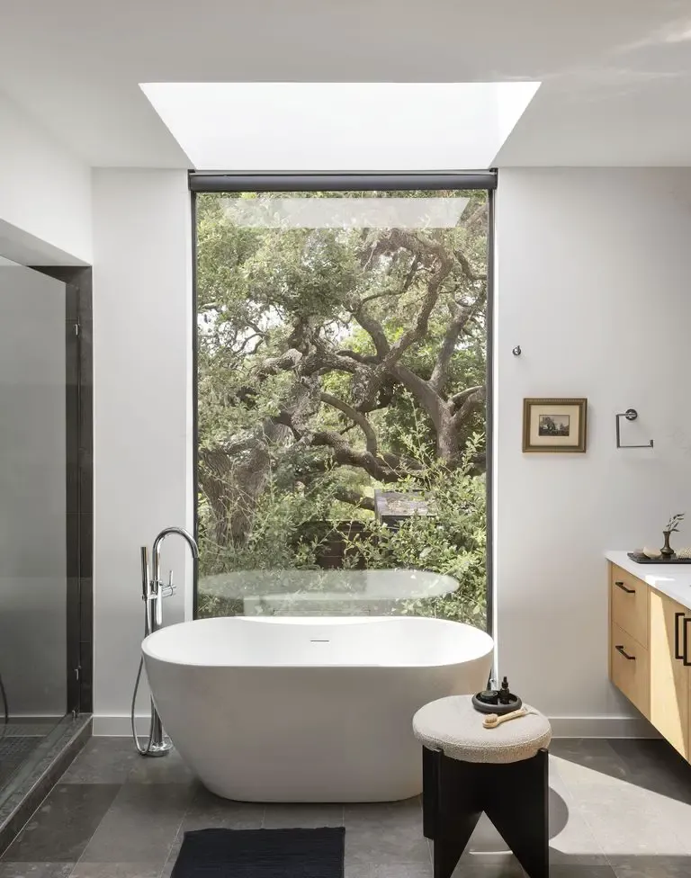 德州现代别墅 | 设计师 Sara Cukerbaum 的绿色之作-9