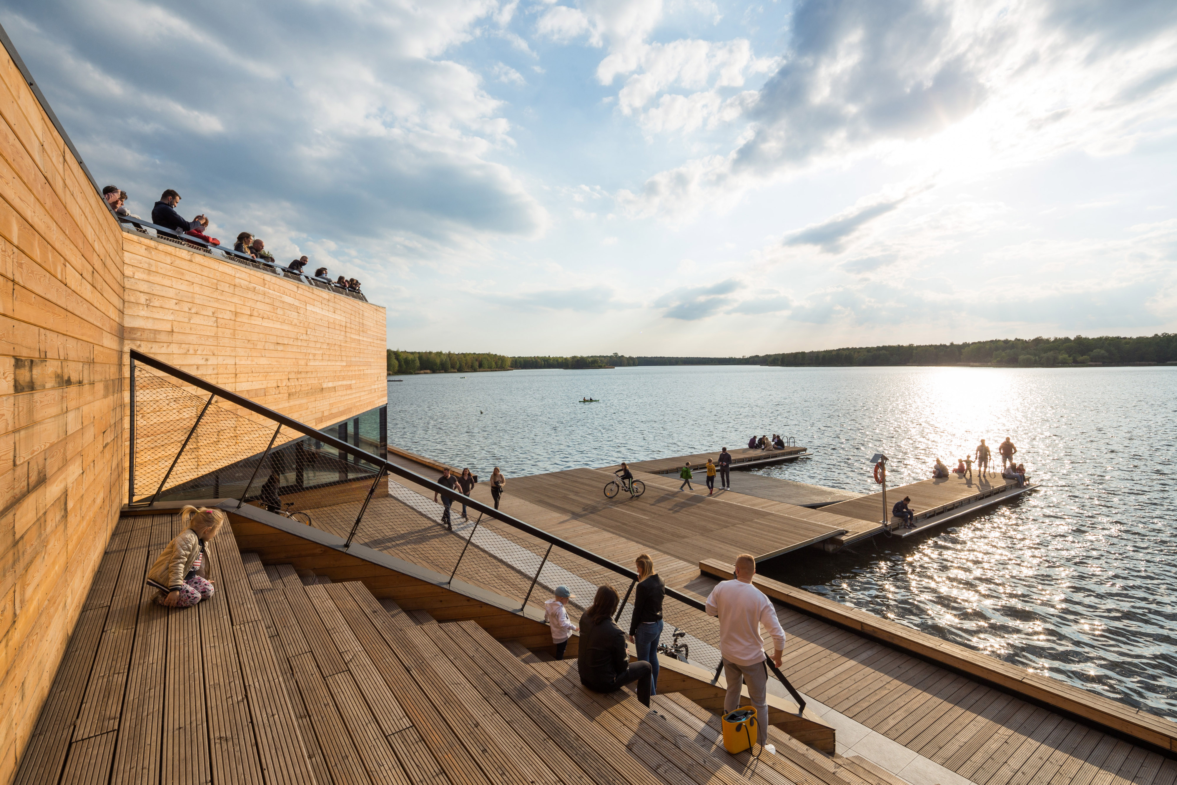 Canoeing training center MOSM in Tychy | RS+ Robert Skitek-29