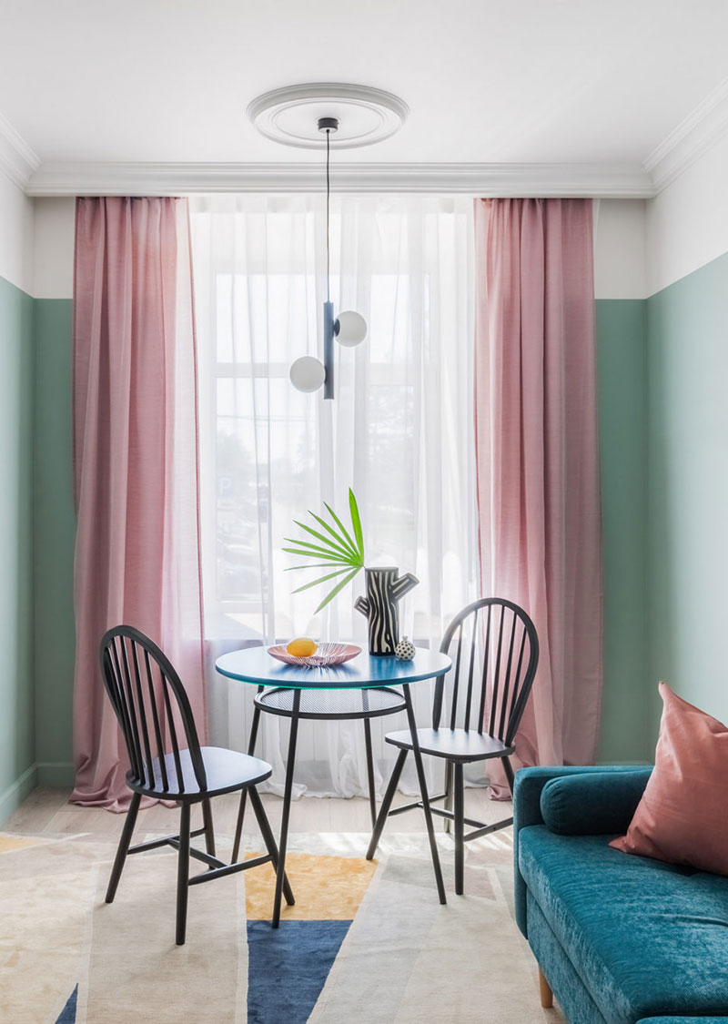 色彩斑斓的莫斯科 50 平米出租公寓-5