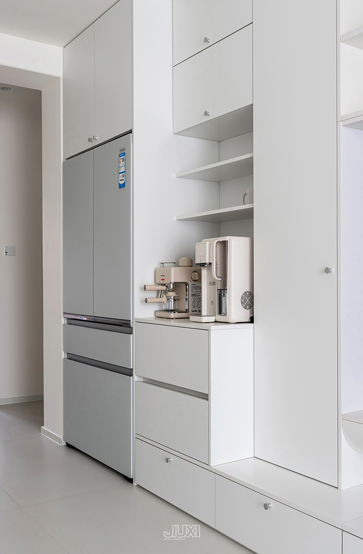 理想的奶油风未来四口之家设计丨中国北京丨久栖设计-26