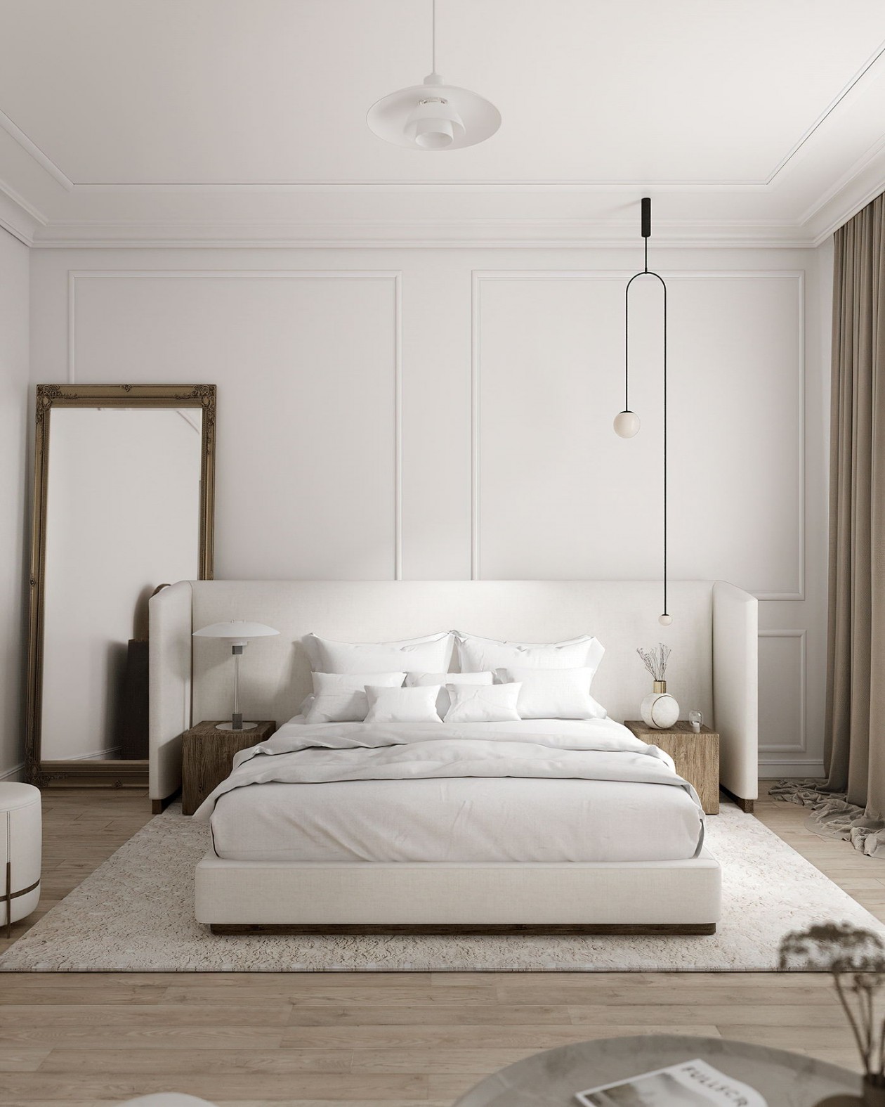 白色系 简洁而舒适的公寓-8