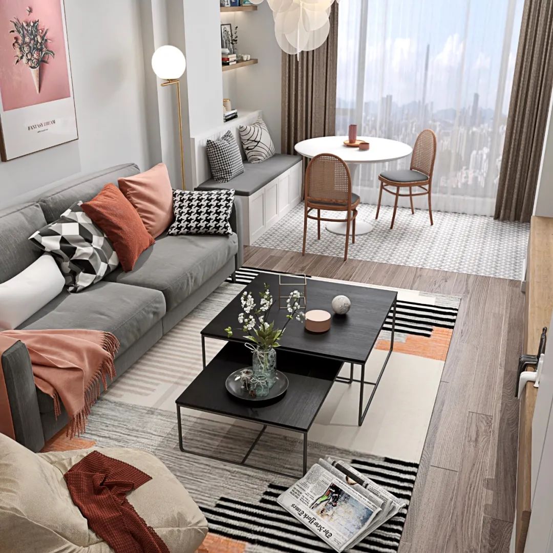 《时光-- 初见》 | 小户型空间的精致利用与温馨设计-34