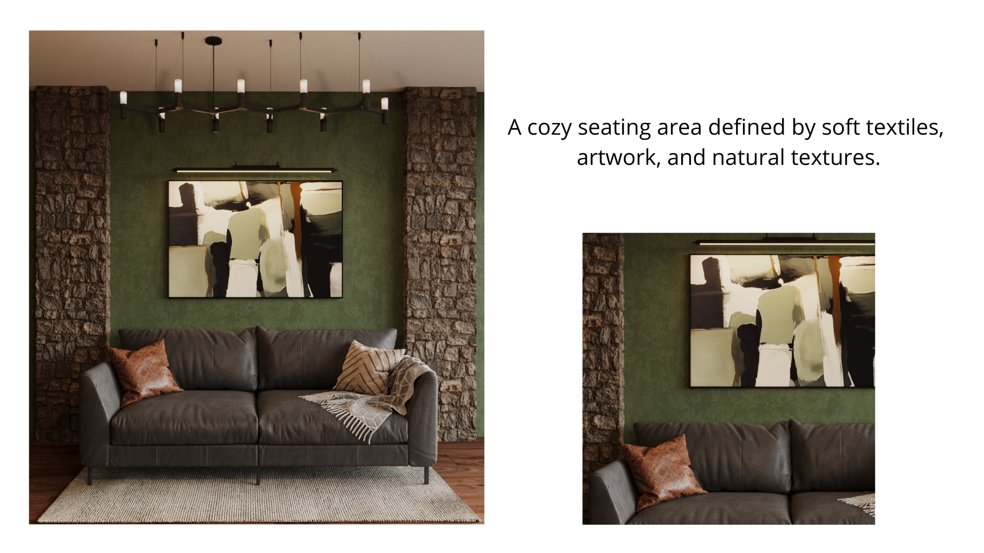 Modern Nature Kitchen & Dining Space-4