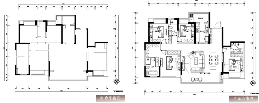 融创·玖棠府 190㎡现代轻奢风格家居设计丨中国成都丨朗润装饰轻奢设计五部-5