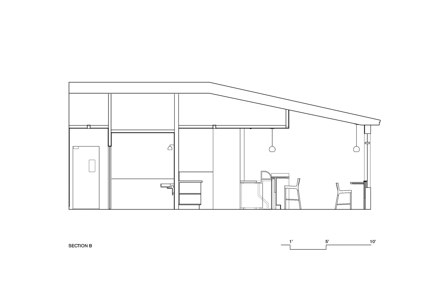 反向诠释的日本餐厅设计-44