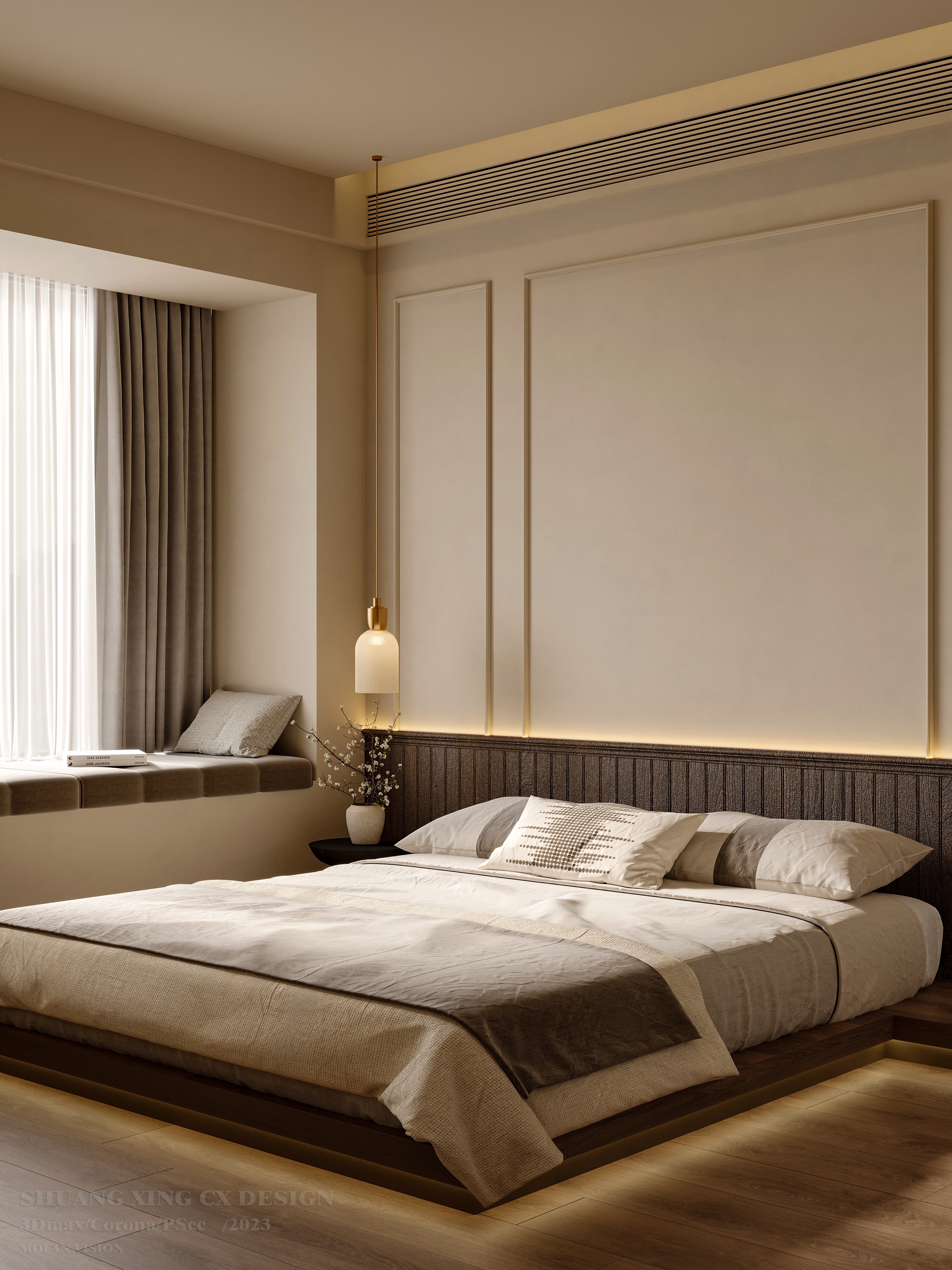 复古  侘寂丨质朴雅居 墨凡视觉-7