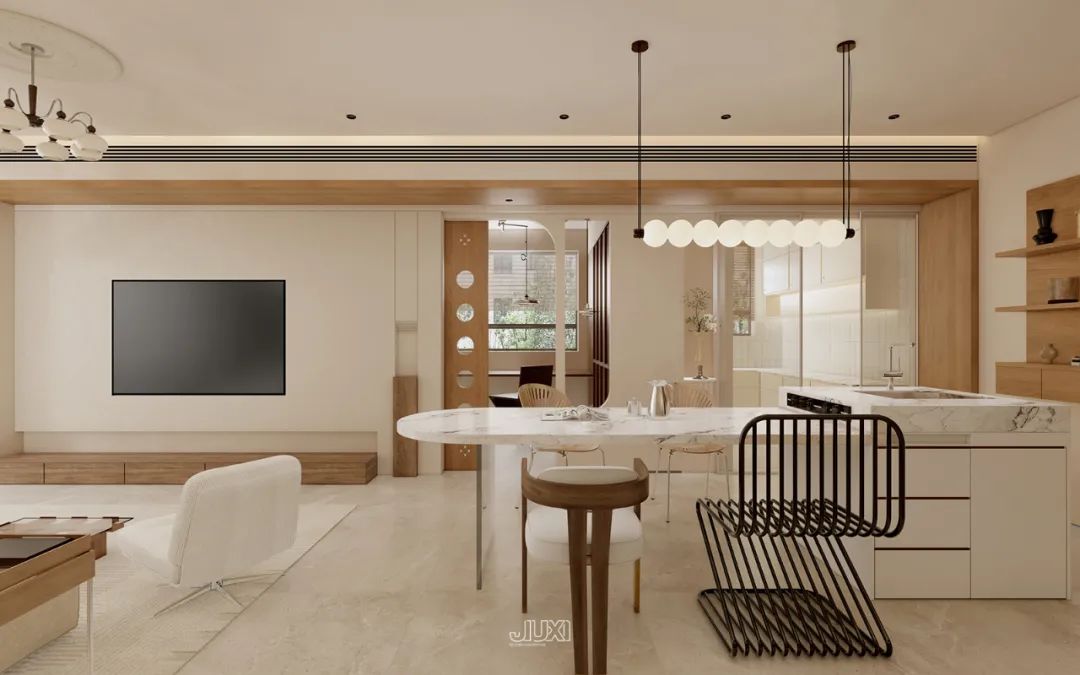 「设计分享」被简约原木硬控了,自然+极简=家的高级命格-14