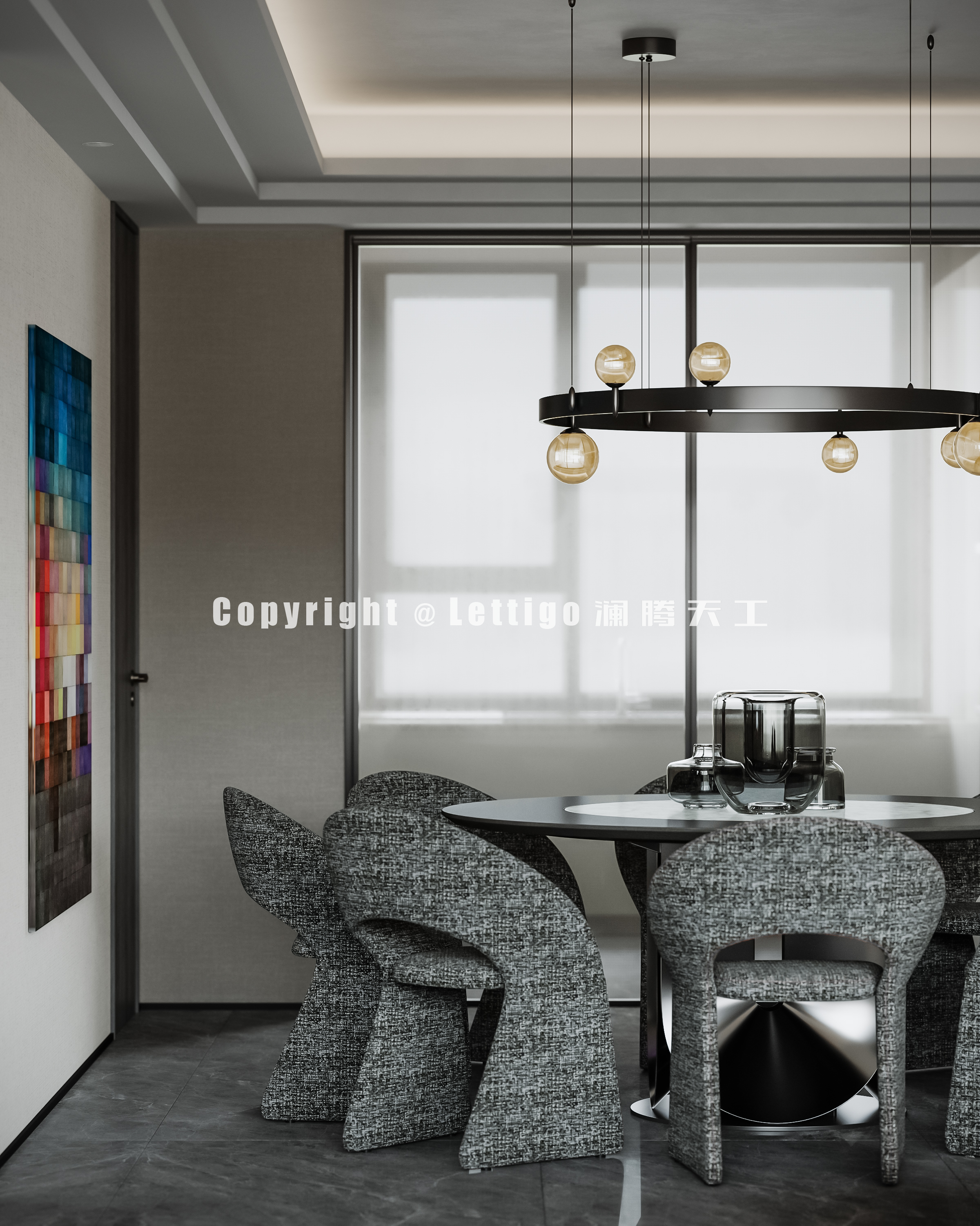 现代暗黑风，黑色作为主基调，打造酷黑霸总风-9