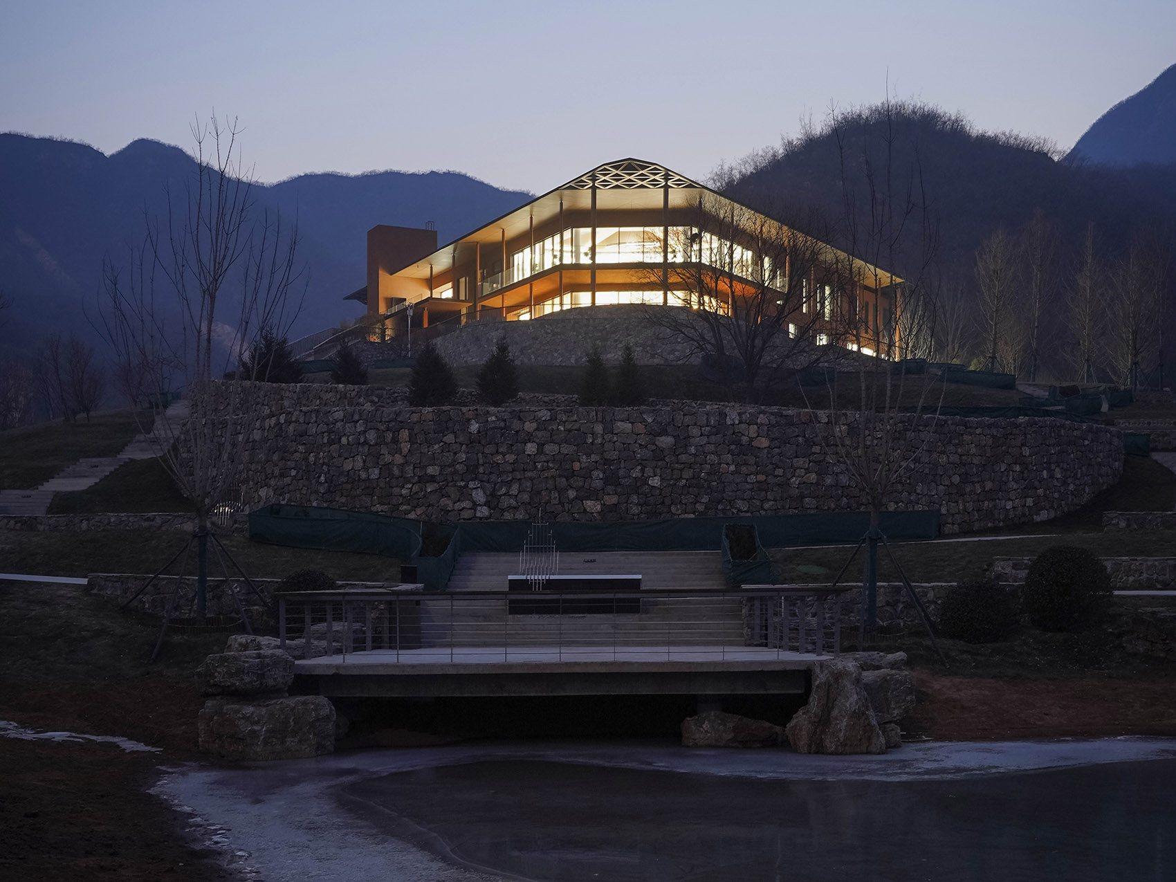 石家庄安德生命纪念公园·云镜丨中国石家庄丨小隐建筑-68