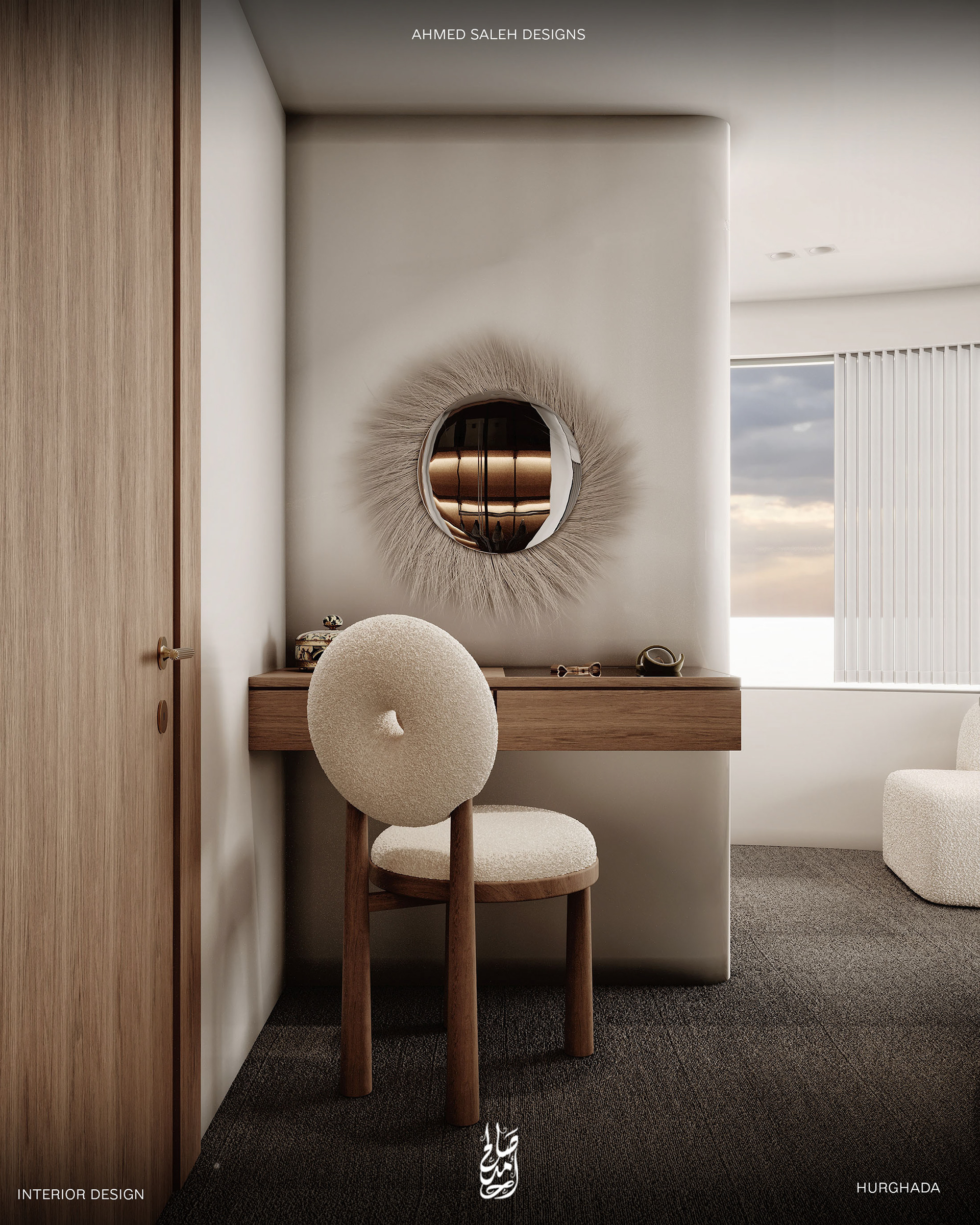 Serene Coastal Retreat – Bedroom Interior Design-5