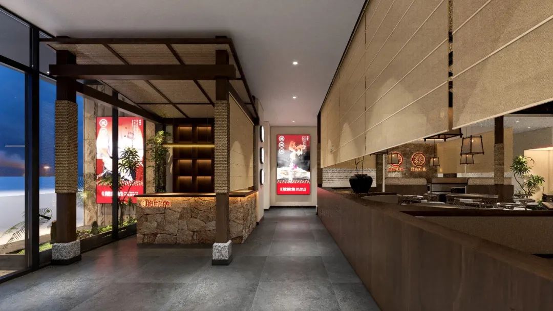 脆皖鱼中餐厅丨中国连云港丨连云港设计力量 点度空间设计-5