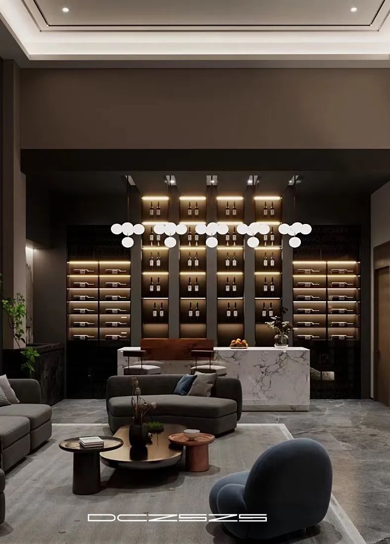 九江誉江华府现代轻奢别墅丨中国九江丨木美空间设计-48