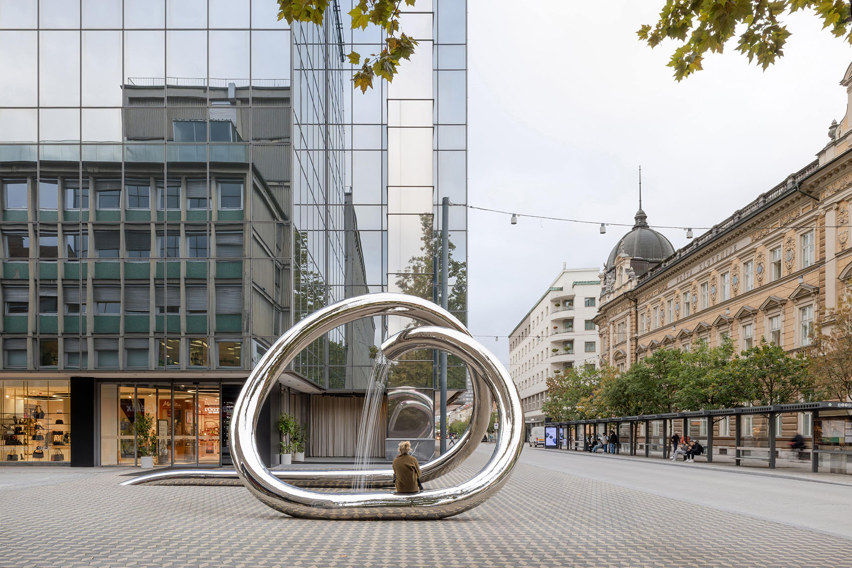 水雕塑（卢布尔雅那）丨斯洛文尼亚丨P PLUS architects等-8