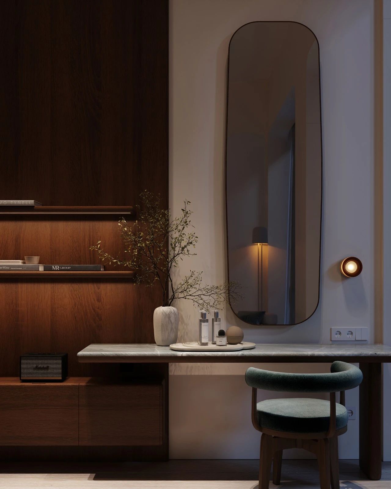 208㎡顶层大平层室内空间设计丨Babayants-26