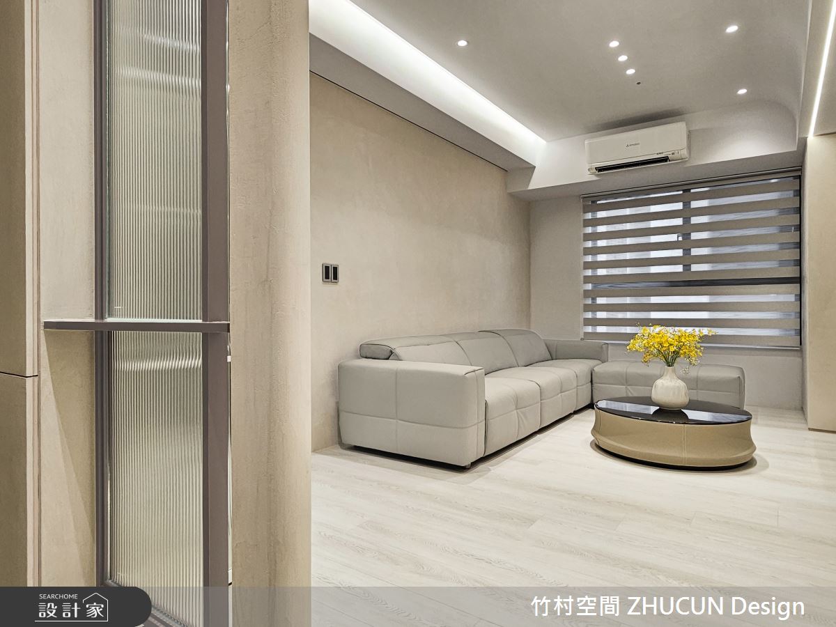 竹村·36轻。曦Light。Sun 20坪奶茶风设计案例丨竹村空间－设计家Searchome-4