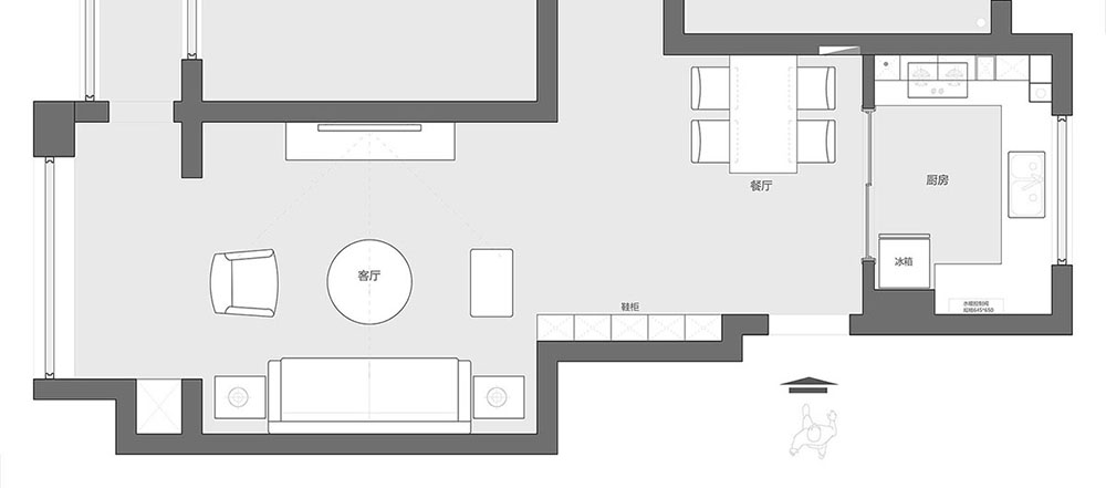 打造超强收纳,独立亲子活动空间的三口之家丨艾境设计-15