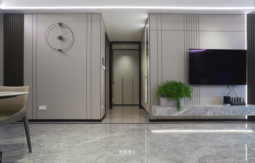 140㎡高级轻奢风实景落地-59