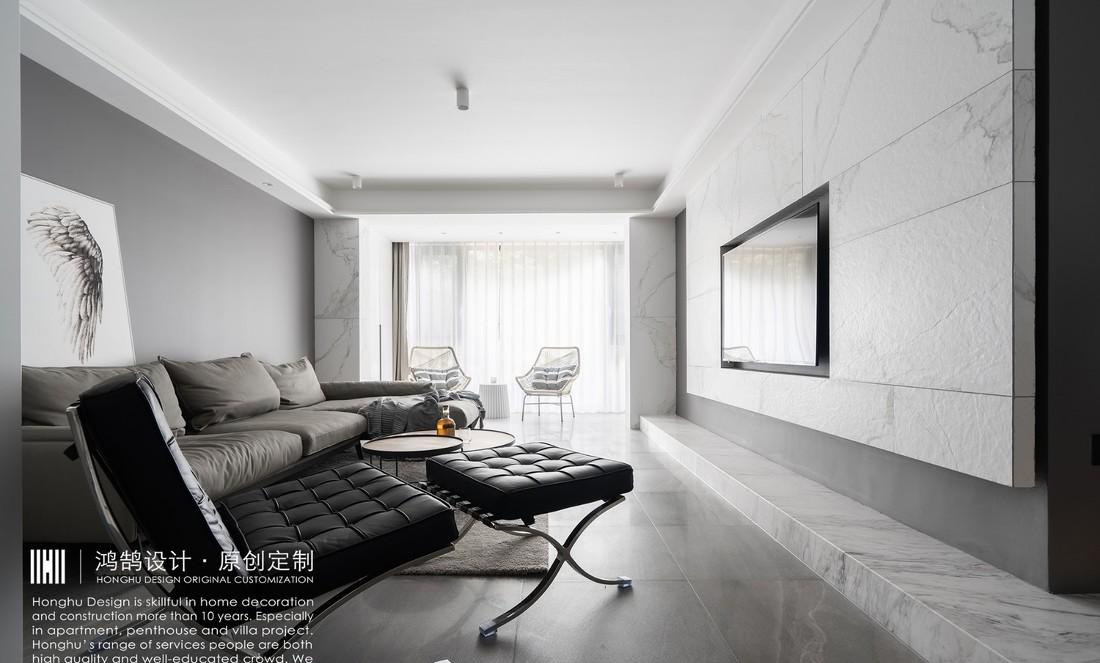 水泥灰现代风,打造舒适宁静生活空间-2