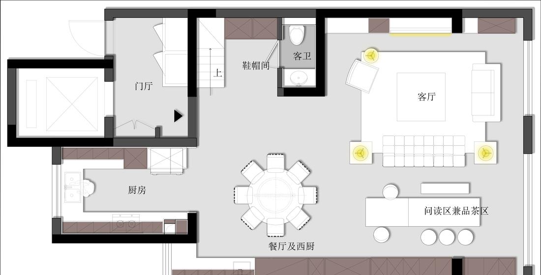 混搭法式浪漫,现代温馨家居-56