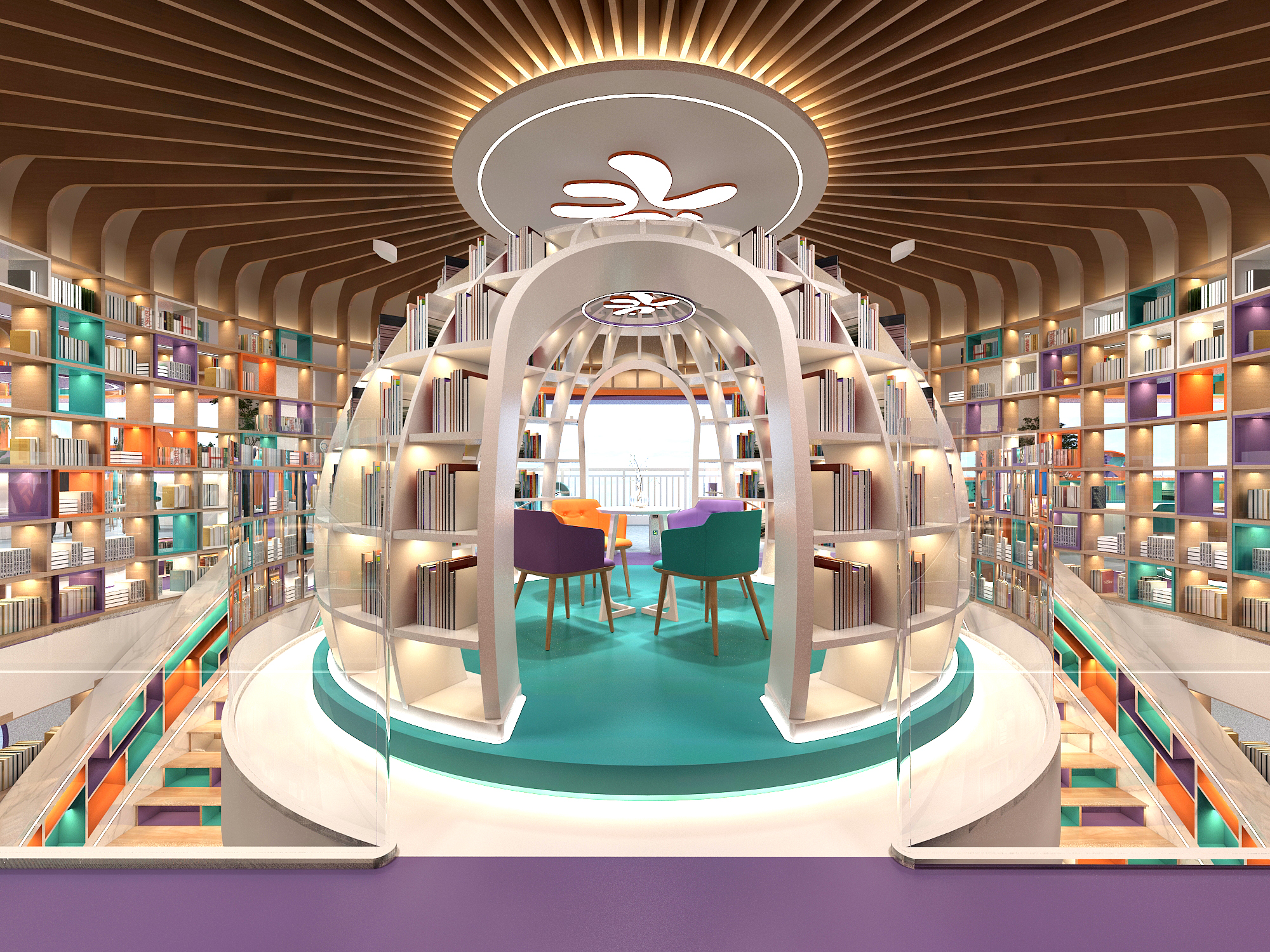 学校最美图书馆设计-16