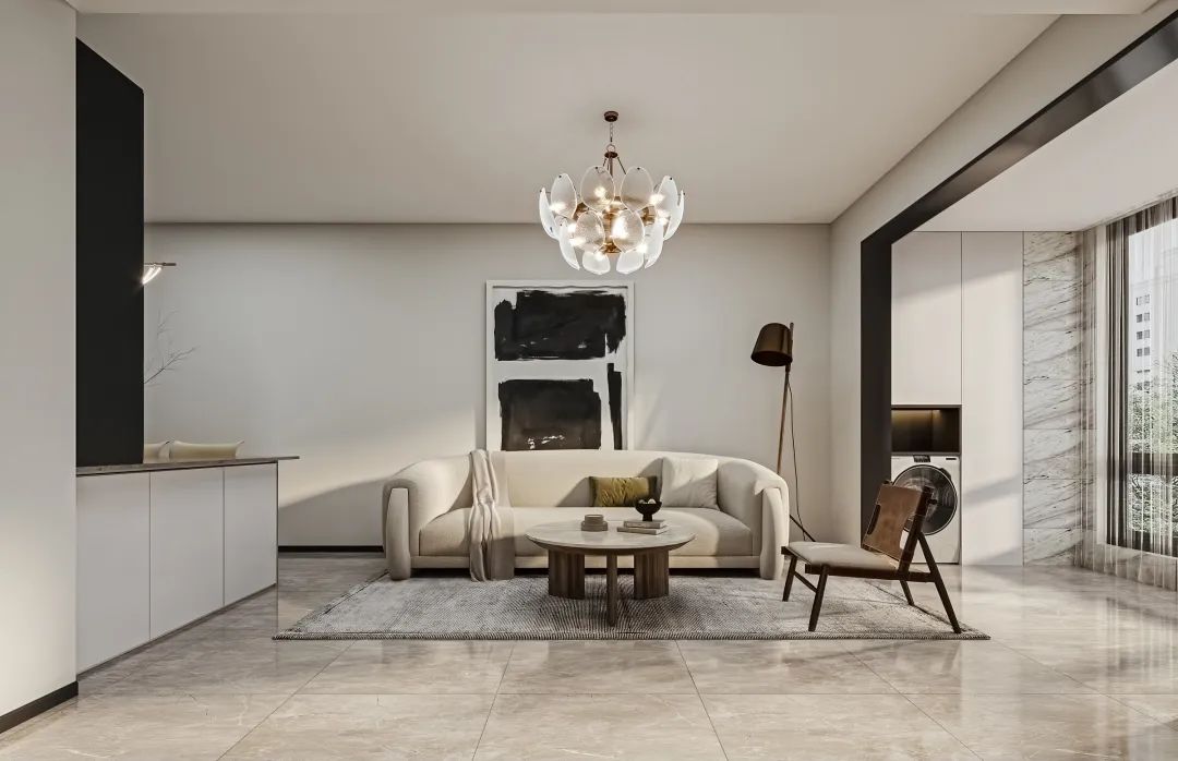 西安湖居笔记简约现代家丨中国西安丨西安大小空间设计-1