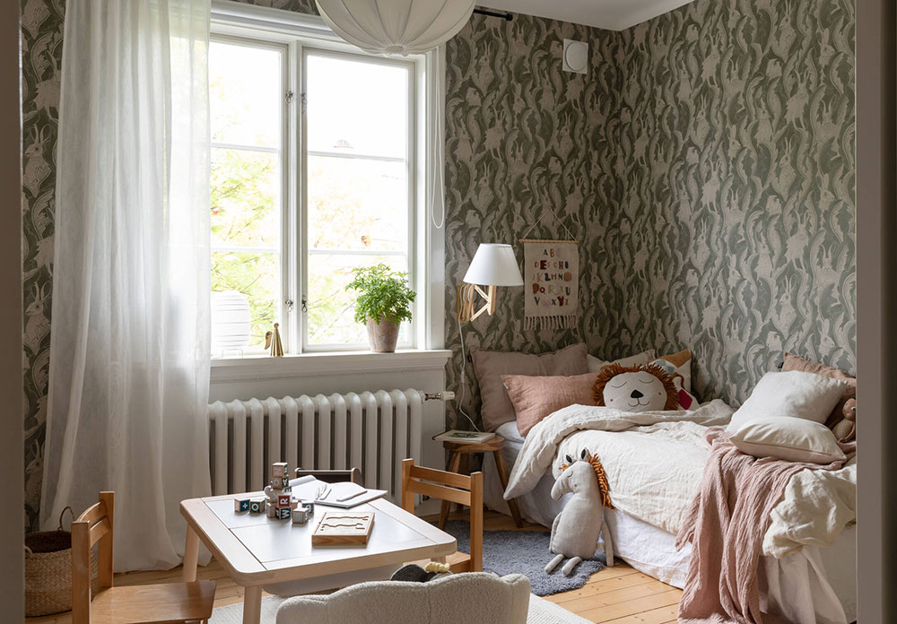 瑞典郊区温馨乡村风格公寓-21