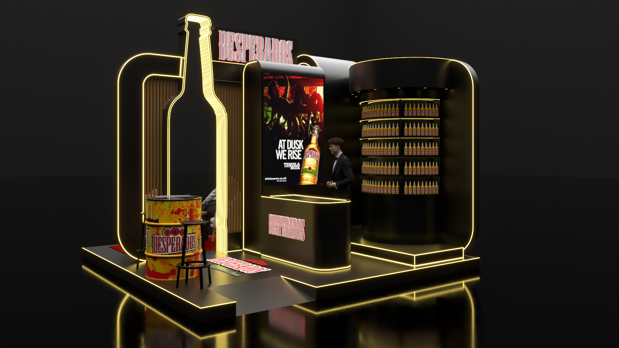 DESPERADOS Pop-Up Experience Booth-0